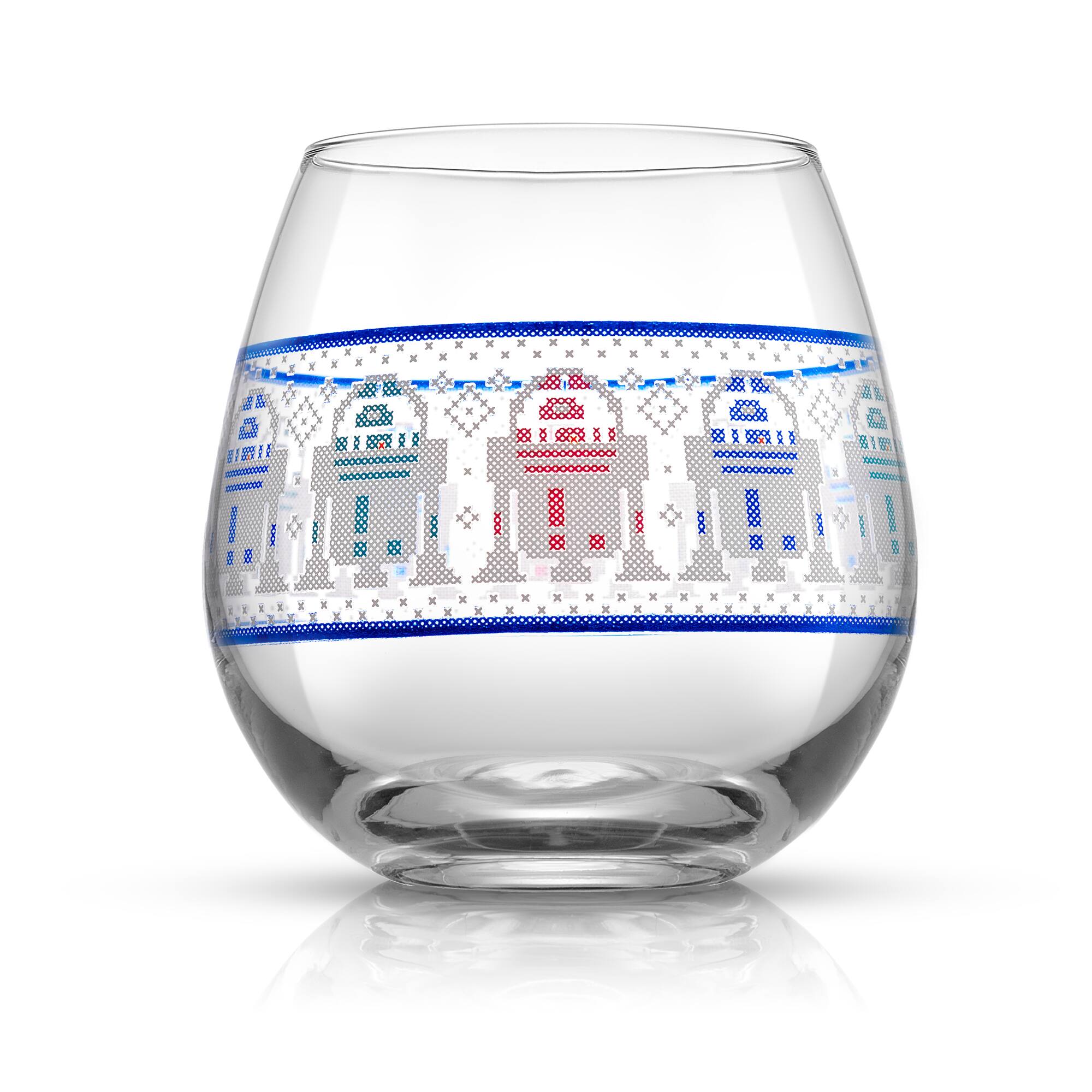 JoyJolt® Star Wars™ 15oz. Ugly Sweater Collection Stemless Drinking Glass, 4ct.
